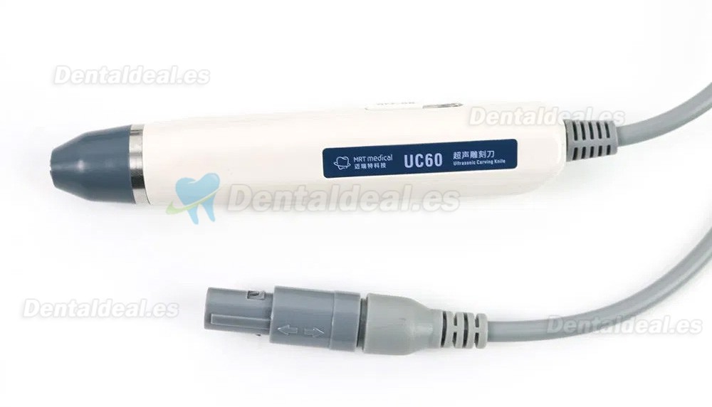 UC60 Cortador Ultras&oacute;nico Dental Port&aacute;til de Mano con 5 Piezas de Cuchillas